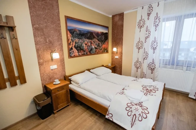 Comfort room for 2+1 guests with a private bathroom